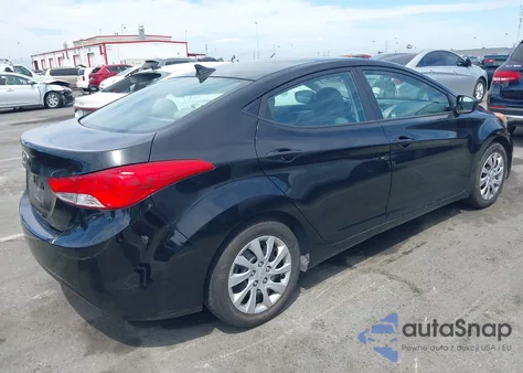 2013 Hyundai Elantra Gls from USA, damaged, VIN 5NPDH4AE4DH169216
